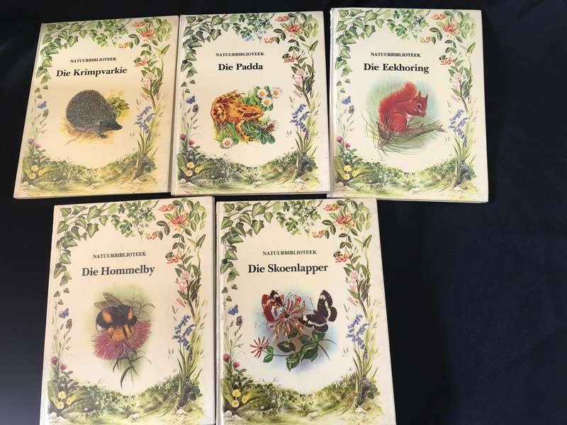 Natuurbiblioteek 5 boeke
