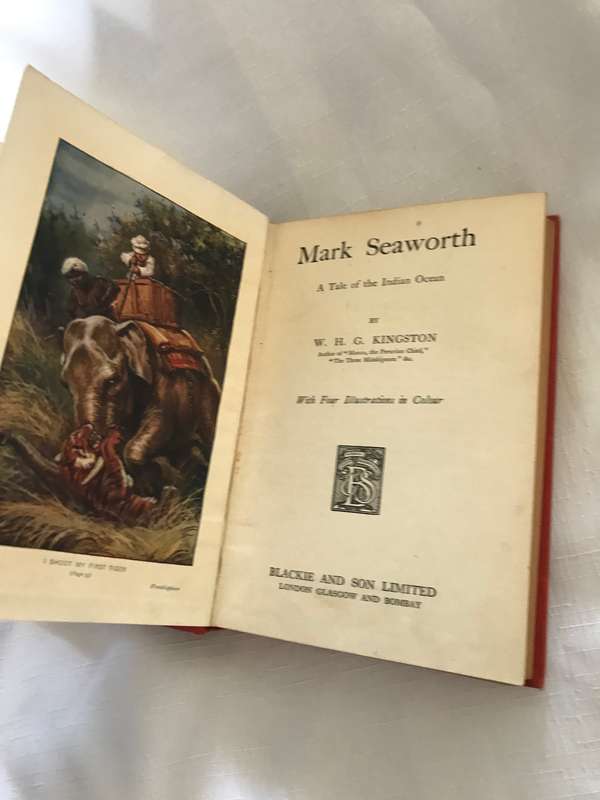 Mark Seaworth: A Tale of the Indian Ocean by William Henry Giles KingstonHardback