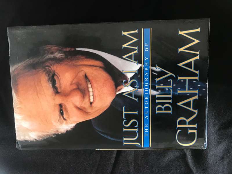 Signed Copy Billy Graham The Holy Spirit Rare find and added bonus Autobiography Just as I am