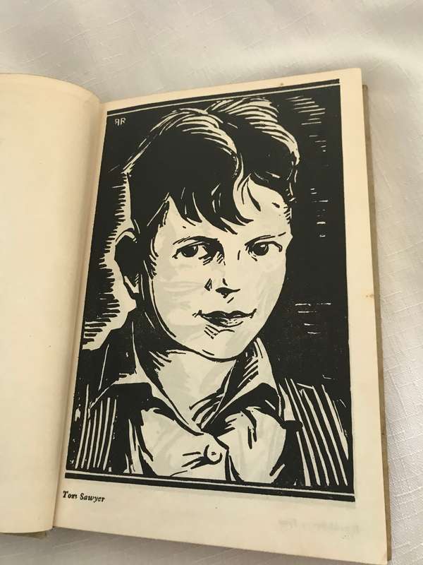 Adventures of Tom Sawyer - Mark Twain - 1933 Illustrated Editions Company - EXCEPTIONAL Illustration
