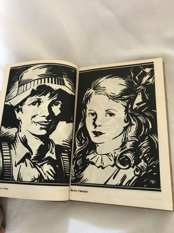 Adventures of Tom Sawyer - Mark Twain - 1933 Illustrated Editions Company - EXCEPTIONAL Illustration