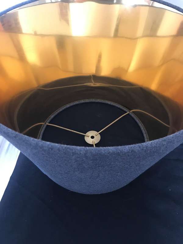 Lamp Shade grey Very good condition
