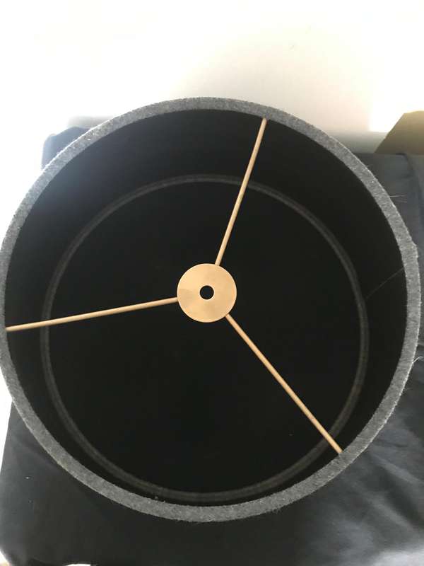 Lamp Shade grey Very good condition