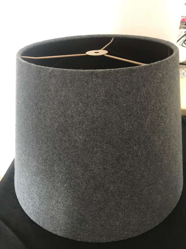 Lamp Shade grey Very good condition