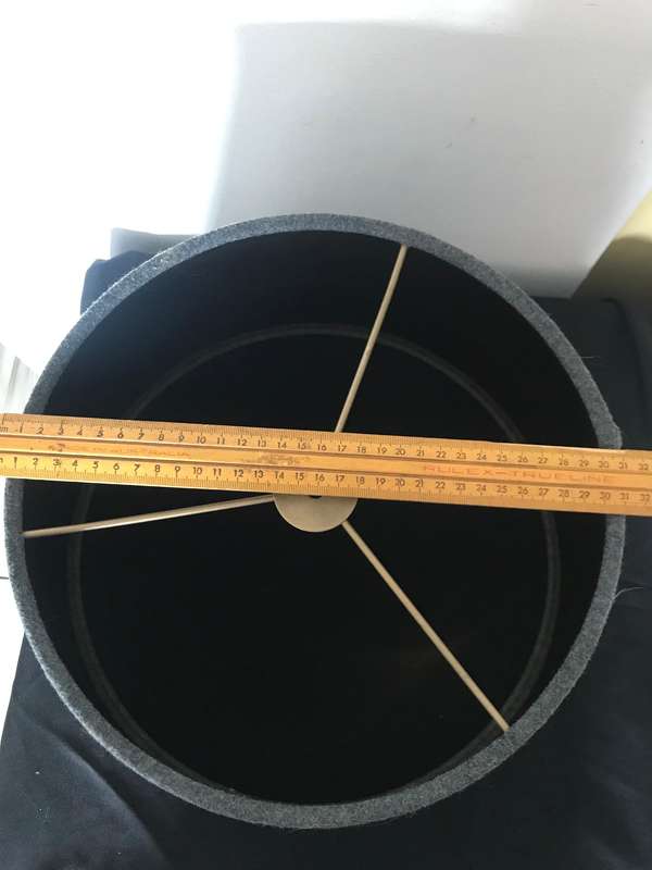 Lamp Shade grey Very good condition