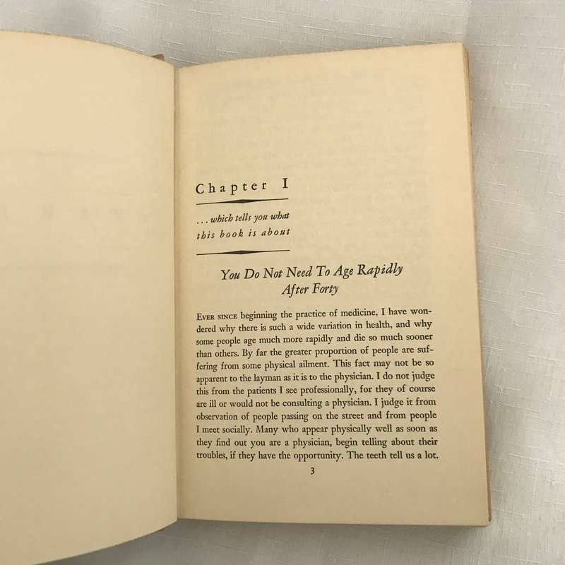 You Can Live Longer Than You Think Hardcover  1950 by Daniel Munro