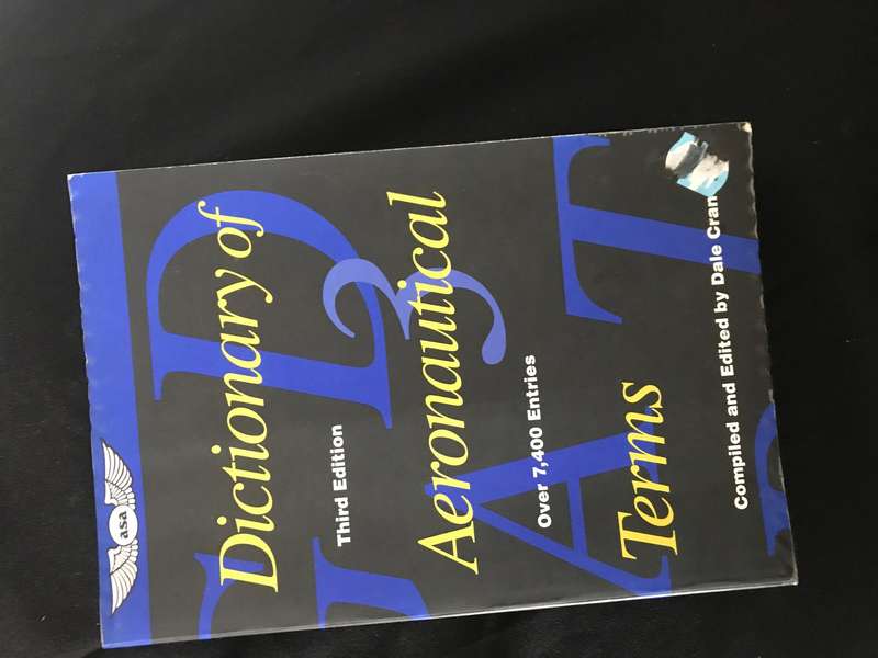 Dictionary Aeronautical Terms over 7400 entries
