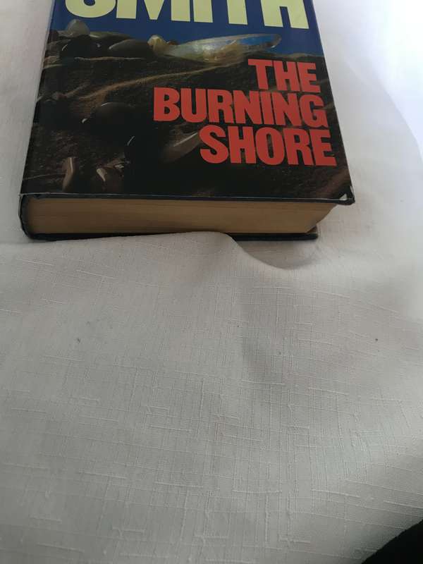 The Burning Shore Wilbur Smith hardcover