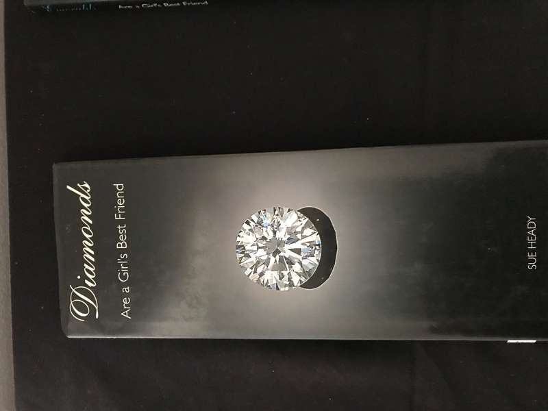 Set Of 4, Sapphires, Rubies, Emeralds And Diamonds-Girls Best friends by Sue Heady