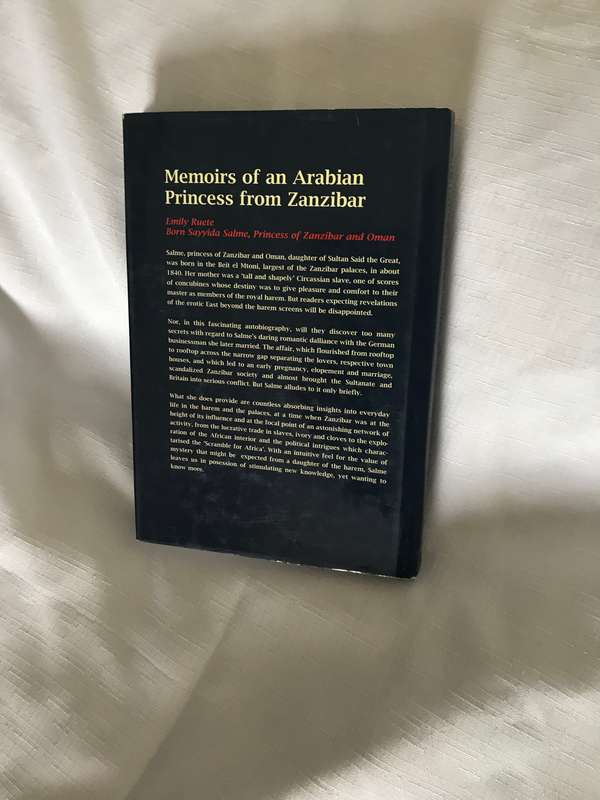 Memoirs of an Arabian Princess from Zanzibar. Emily Ruete