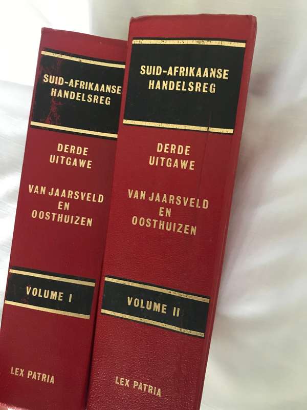 Suid-Afrikaanse handelsreg volume 1 & 2