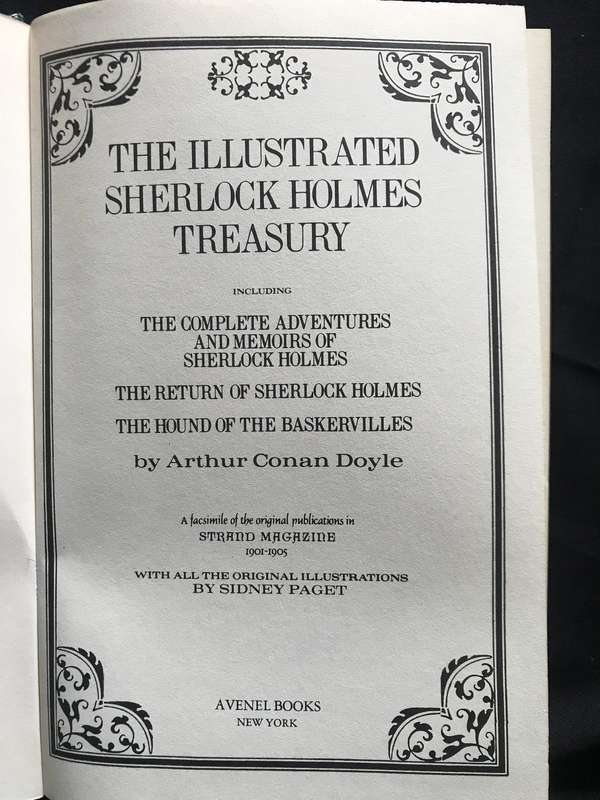 The Illustrated Sherlock Holmes Treasury by Arthur Conan Doyle