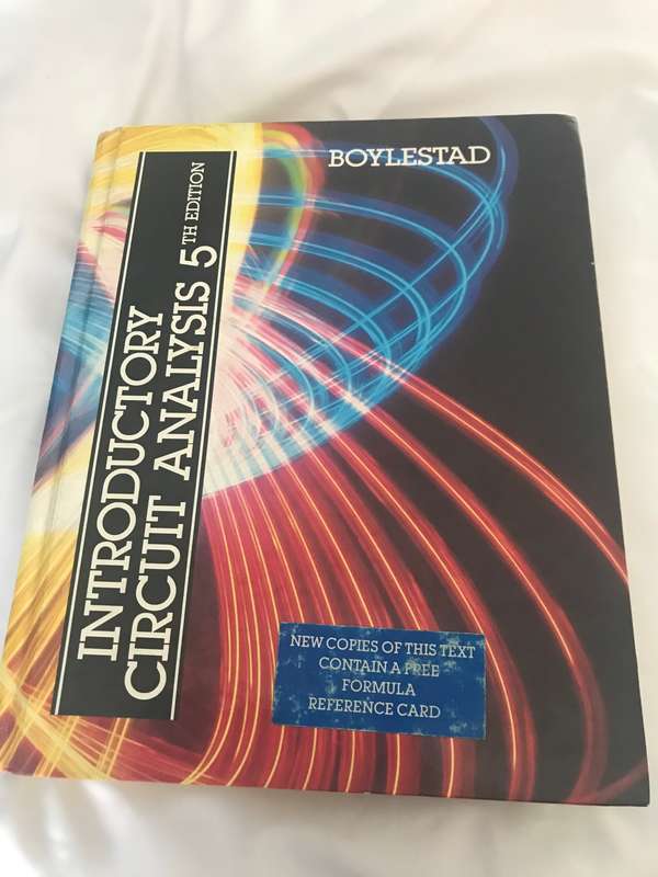 Introductory Circuit Analysis Hard Back Book