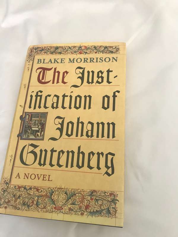 The Justification of Johann Gutenberg Morrison, Blake