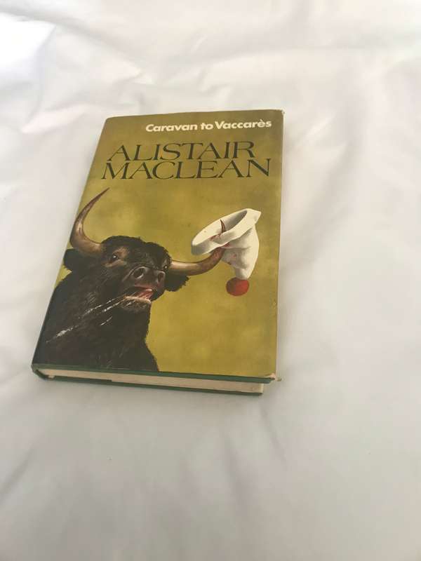 Antique Book Caravan to Vaccares by Alistair Maclean Hardcover 1970