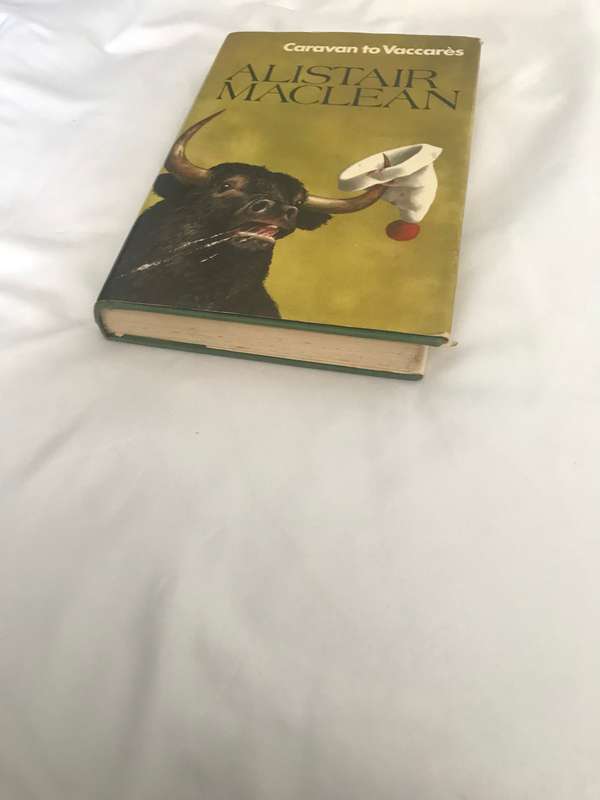 Antique Book Caravan to Vaccares by Alistair Maclean Hardcover 1970