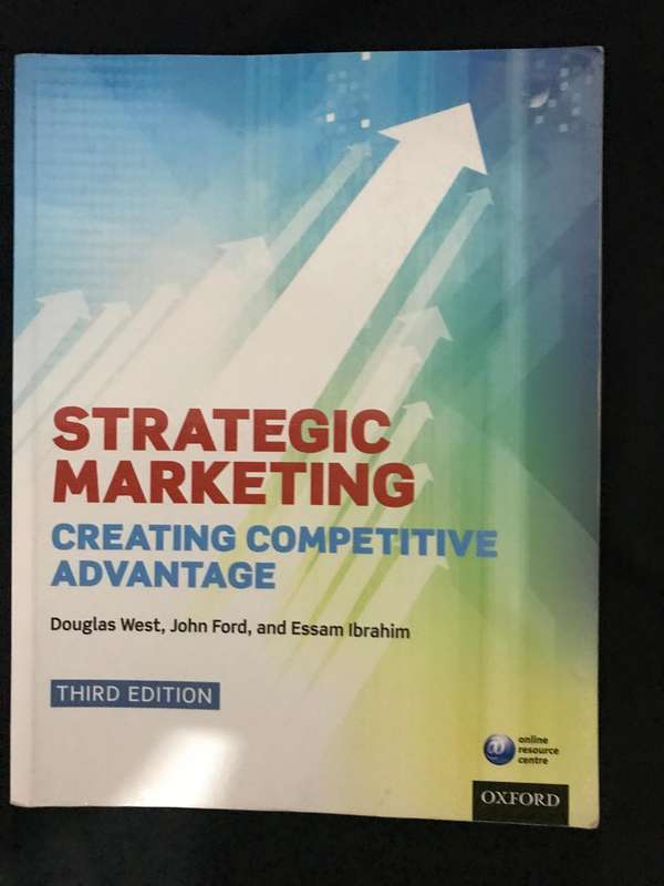 Strategic Marketing 3rd Edition Douglas West