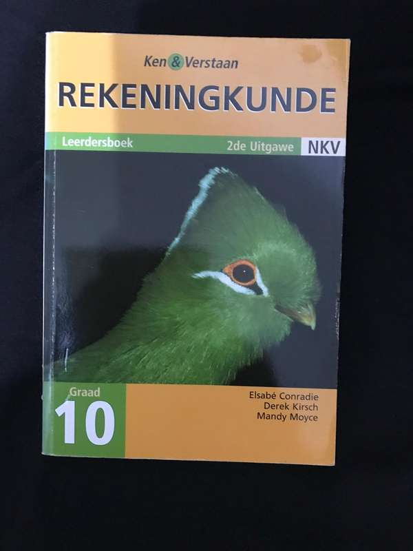 Graad 10 Rekeningkunde Ken & Verstaan