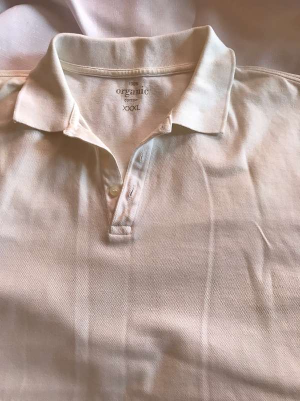 Organic cotton  %  XXXLarge Golfer t shirt White