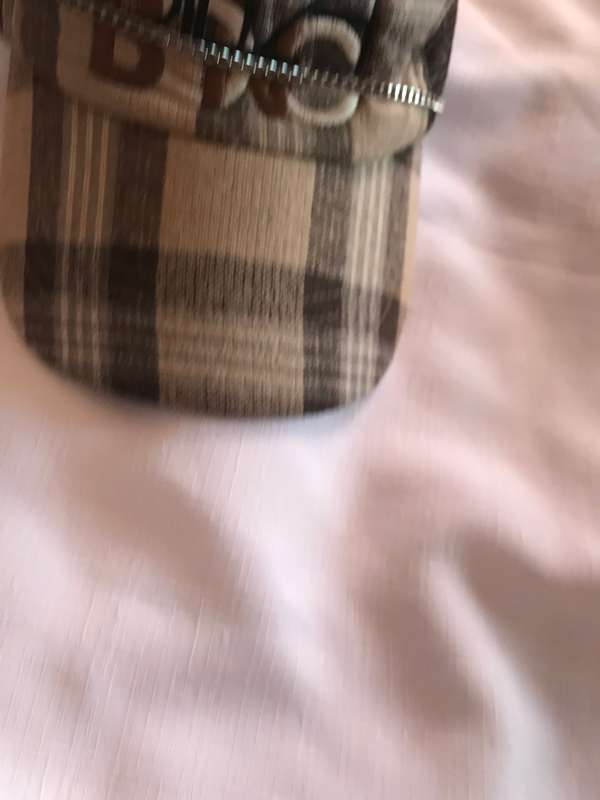 Vintage Billabong Spell Out Plaid Pattern Trucked Hat
