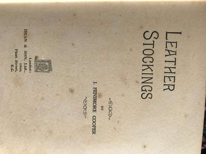 Leather Stockings by J.Fenimore Cooper