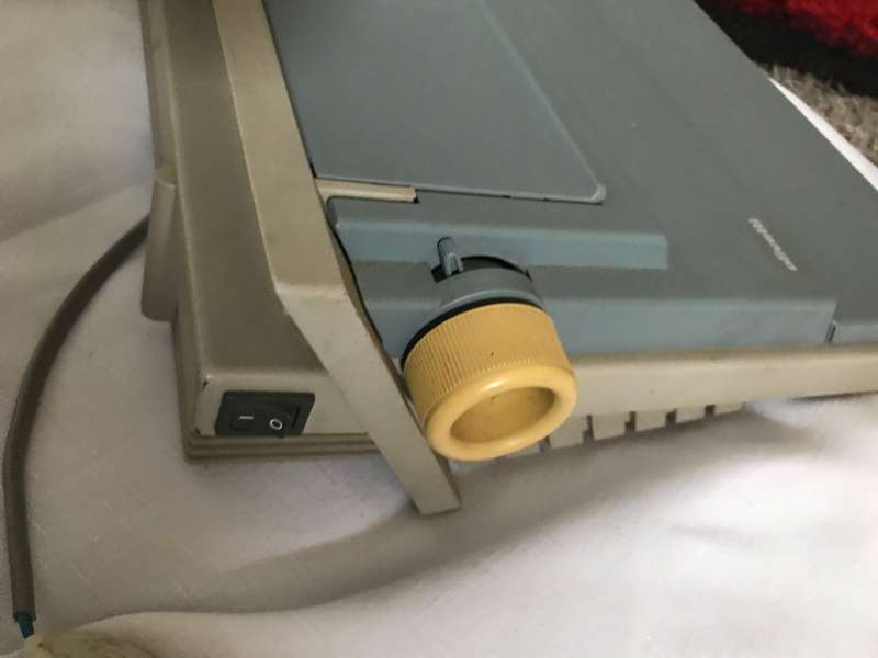 OLIVETTI ET PERSONAL 55 DESIGN BY MARIO BELLINI PORTABLE ELECTRIC TYPEWRITER