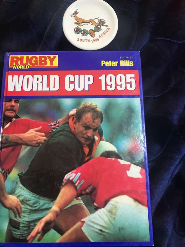 Memorabilia 1995 World cup Skottelbraai/Enamel and book