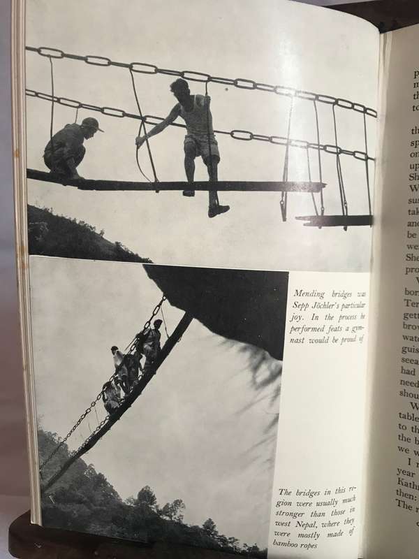 Cho Oyu by Herbert Tichy 1957  36 plates inside Actual Climb of Mountain Experience Documented