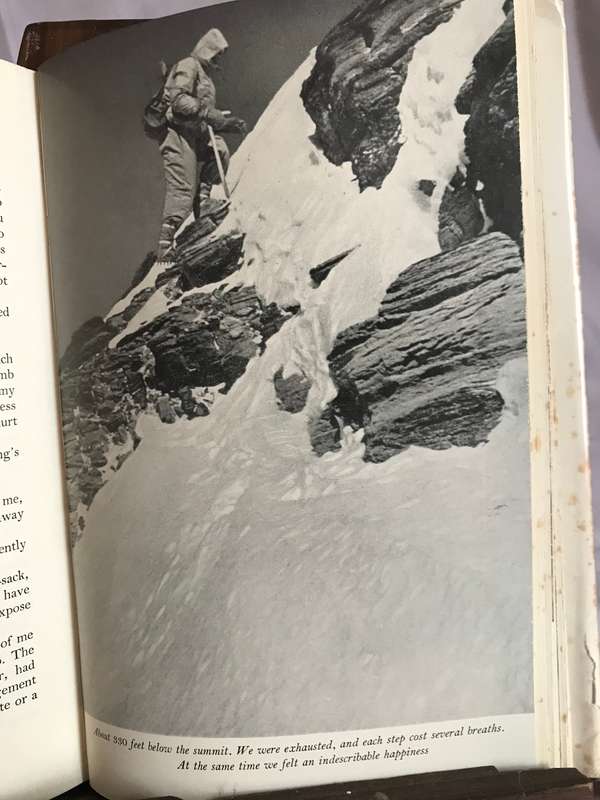 Cho Oyu by Herbert Tichy 1957  36 plates inside Actual Climb of Mountain Experience Documented