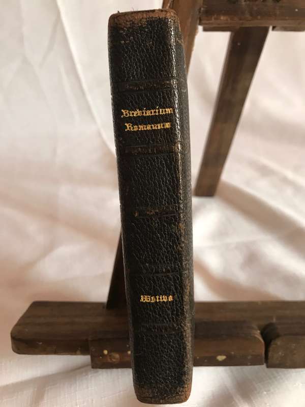Latin Breviarium Romanum 1926 Table of Sermons for Entire Year