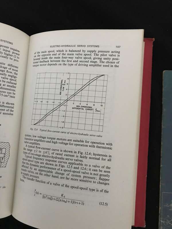 Hydraulic and Electro-hydraulic Servo Systems Hardcover  1967
