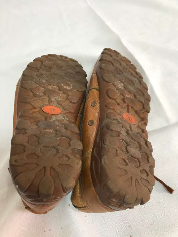 Leather Shoes Mens Brown size 10 second hand