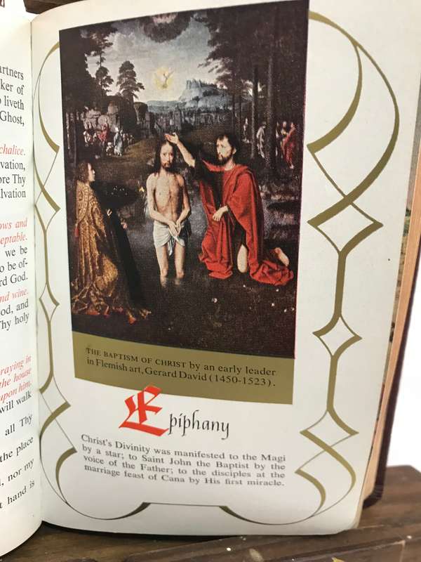 Catholic Missal 1954,1955 Containing All the Masses for Sunday Holy Days Obligations