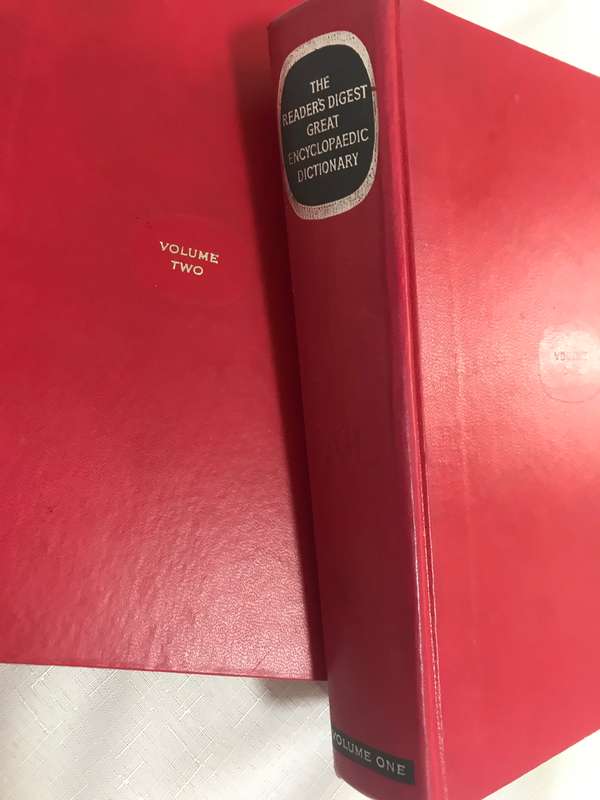 The Reader's Digest Great Encyclopaedic Dictionary Vol 1-3