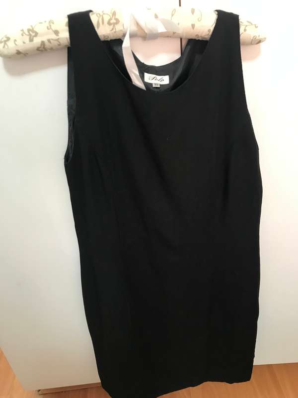 Polo Sleeveless Stretch Dress size 34 black