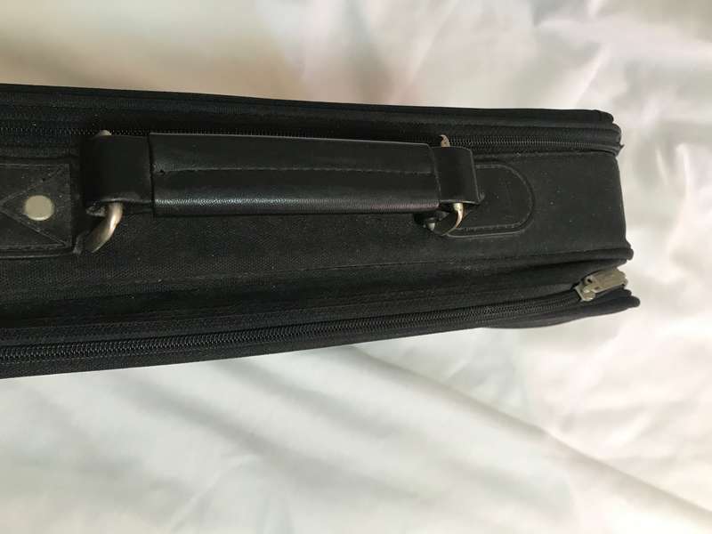 TARGUS Black Heavy Duty Laptop Bag Travel Briefcase