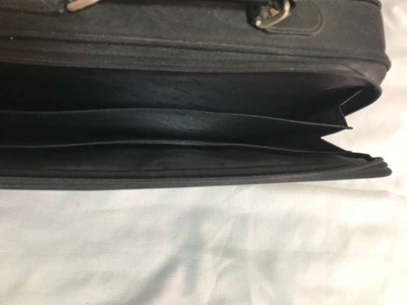 TARGUS Black Heavy Duty Laptop Bag Travel Briefcase