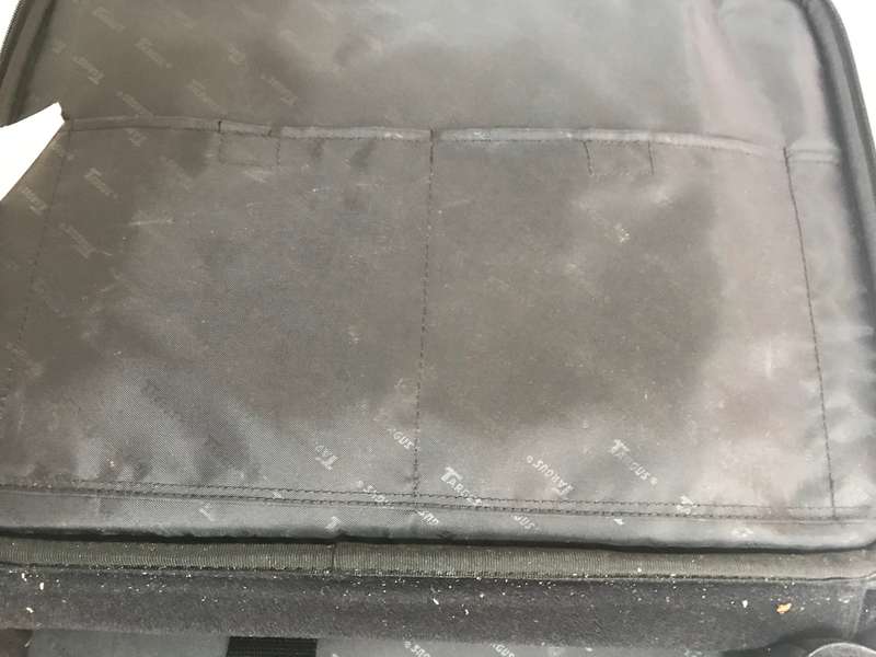 TARGUS Black Heavy Duty Laptop Bag Travel Briefcase