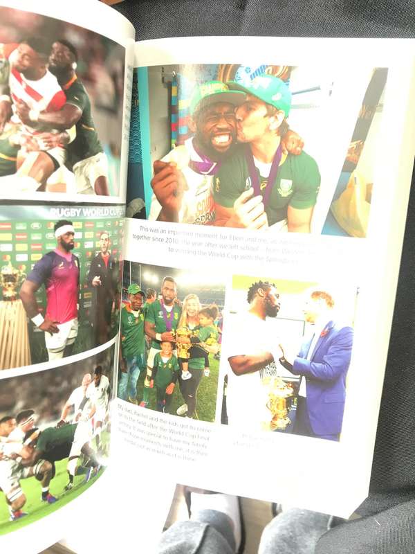 Siay Kolisi RISE and Springbok plushie