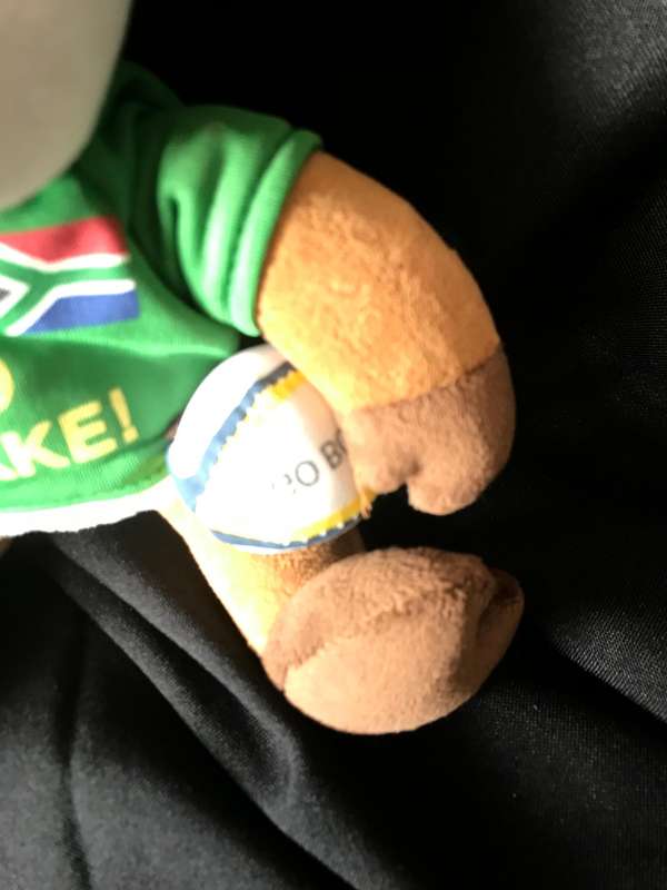 Siay Kolisi RISE and Springbok plushie