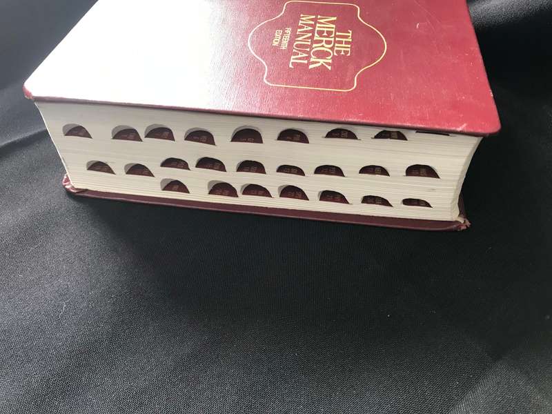 The Merck Manual 15th ed 1987 and 16th edition 1992