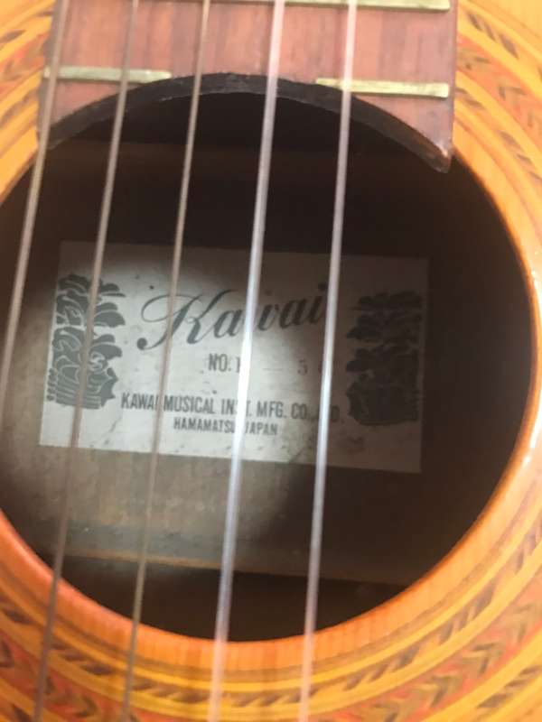 Kawai Acoustic Guitar made in Japan