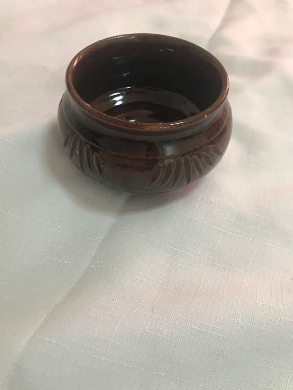 Ceramic Glazed Pottery Bowl
