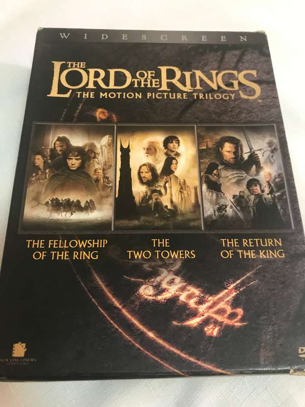 Lord of the Rings DVD box set