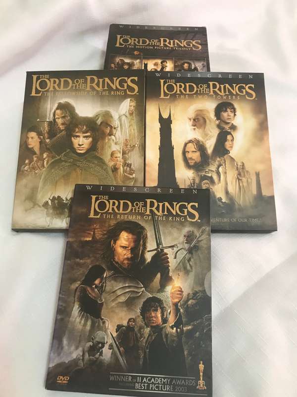 Lord of the Rings DVD box set