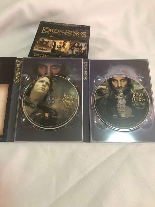 Lord of the Rings DVD box set