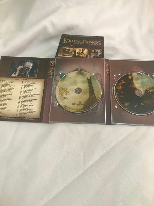 Lord of the Rings DVD box set