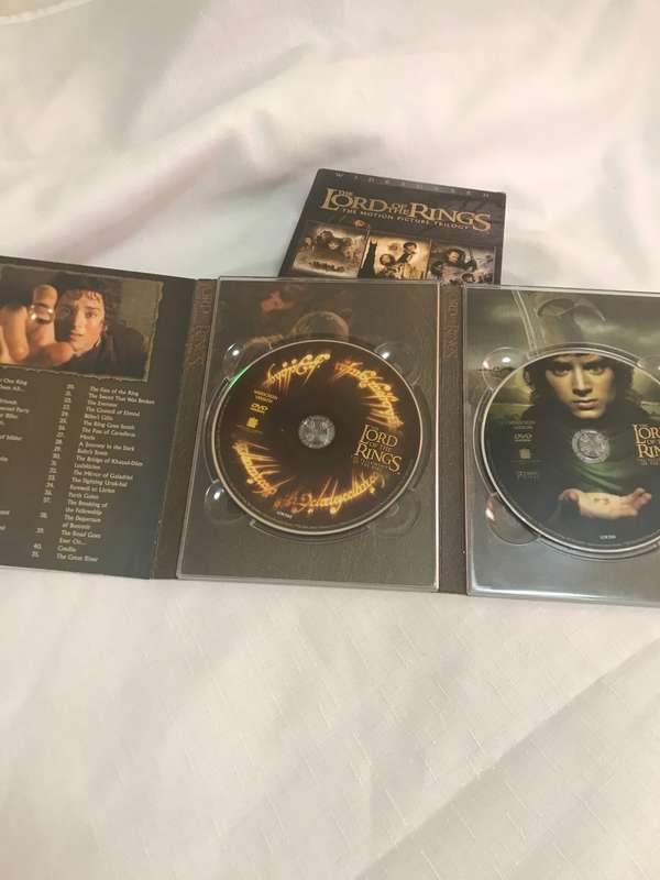 Lord of the Rings DVD box set