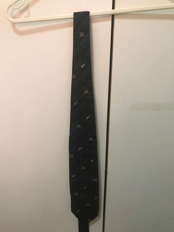 Springbok Mens Tie Comme Soie hand made Collectable for display