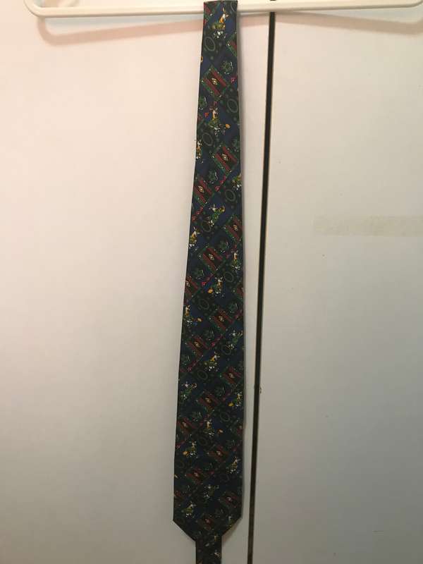 Springbok Mens Tie by Comme Soie Hand made Collectable for Display